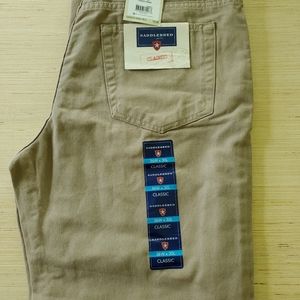 New Mens 36x30 Saddlebred Khakis